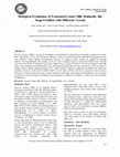 Research paper thumbnail of Biological Evaluation of Fermented Camel Milk Drinkable like Soup Fortified with Different Cereals