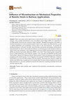 Research paper thumbnail of Influence of microstructure on the mechanical properties of carbon-graphite matrix composites