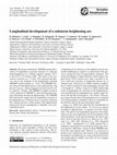 Research paper thumbnail of Longitudinal development of a substorm brightening arc