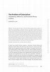 Research paper thumbnail of The Problem of Colonialism