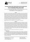 Research paper thumbnail of Evaluasi Waste Heat Boiler Pada Unit Sulfuric Acid Iiia PT Petrokimia Gresik, Jawa Timur