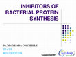 Research paper thumbnail of INHIBITOR OF BACTERIAL PROTEIN SYNTHESIS