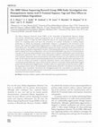 Research paper thumbnail of The ABRF Edman Sequencing Research Group 2008 Study: investigation into homopolymeric amino acid N-terminal sequence tags and their effects on automated Edman degradation