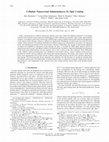 Research paper thumbnail of Cellulose Nanocrystal Submonolayers by Spin Coating