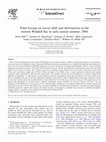 Research paper thumbnail of Tidal forcing on sea-ice drift and deformation in the western Weddell Sea in early austral summer, 2004