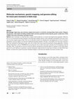 Research paper thumbnail of Molecular mechanisms, genetic mapping, and genome editing for insect pest resistance in field crops