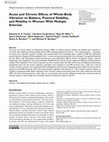 Research paper thumbnail of Acute and Chronic Effects of Whole-Body Vibration on Balance, Postural Stability, and Mobility in Women With Multiple Sclerosis