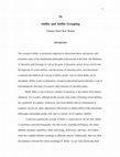 Research paper thumbnail of Ability and Ability Grouping