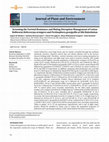 Research paper thumbnail of Screening the Varietal Resistance and Mating Disruption Management of Cotton Bollworm Helicoverpa armigera and Pectinophora gossipyilla at Sibi Balochistan