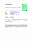 Research paper thumbnail of Electrochemical behavior of CO 2 reduction on palladium nanoparticles: Dependence of adsorbed CO on electrode potential