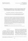 Research paper thumbnail of The Benefits of Short Stay Caravan Travel Based on the Lived Experiences of Grey Caravanners in Australia