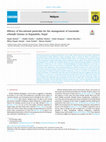 Research paper thumbnail of Efficacy of bio-rational pesticides for the management of Leucinodes orbonalis Guenee in Rupandehi, Nepal