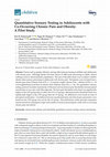 Research paper thumbnail of Quantitative Sensory Testing in Adolescents with Co-Occurring Chronic Pain and Obesity: A Pilot Study