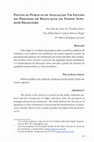 Research paper thumbnail of Políticas públicas de Avaliação: Um Estudo do Programa de Regulação do Ensino Superior Brasileiro