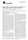 Research paper thumbnail of Fugitive Methane and Odour Emission Characterization at a Composting Plant using Remote Sensing Measurements