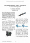 Research paper thumbnail of Path Planning Based on Bi-RRT Algorithm for Redundant Manipulator