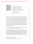 Research paper thumbnail of Geoffrey  Chaucer, Cecily  Chaumpaigne, and the Statute  of Laborers: New Records  and Old Evidence Reconsidered [OPEN ACCESS]