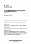 Research paper thumbnail of 2006 - Constructive work with male sex offenders: male forms of life, language games and change 