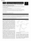 Research paper thumbnail of Chemical Constituents of Marrubium vulgare as Potential Inhibitors of Nitric Oxide and Respiratory Burst