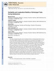 Research paper thumbnail of Heritability and Longitudinal Stability of Schizotypal Traits During Adolescence