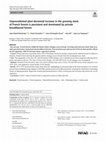 Research paper thumbnail of Unprecedented pluri-decennial increase in the growing stock of French forests is persistent and dominated by private broadleaved forests