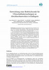 Research paper thumbnail of Entwicklung einer Bohrlochsonde für Ultraschalluntersuchungen an Abschlussbauwerken in Endlagern