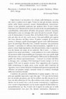 Research paper thumbnail of Recensione a L'oppio del Popolo - G. Fofi