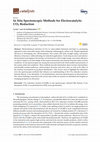 Research paper thumbnail of In Situ Spectroscopic Methods for Electrocatalytic CO2 Reduction