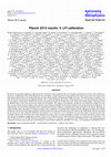 Research paper thumbnail of Planck 2013 results. V. LFI calibration