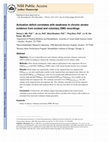 Research paper thumbnail of Activation deficit correlates with weakness in chronic stroke: Evidence from evoked and voluntary EMG recordings