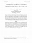 Research paper thumbnail of Conducta deshonesta en el aula y diferencias de género en Barcelona (España)