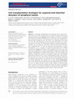 Research paper thumbnail of Cell transplantation strategies for acquired and inherited disorders of peripheral myelin