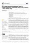 Research paper thumbnail of The Economic Burden and Determinant Factors of Parents/Caregivers of Children with Cerebral Palsy in Malaysia: A Mixed Methods Study