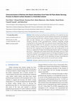 Research paper thumbnail of Characterization of Bottom Ash Waste Adsorbent from Palm Oil Plant Boiler Burning Process to Adsorb Carbon Dioxide in a Fixed Bed Column