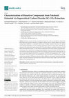 Research paper thumbnail of Characterization of Bioactive Compounds from Patchouli Extracted via Supercritical Carbon Dioxide (SC-CO2) Extraction