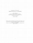 Research paper thumbnail of Foundations of Cybersecurity: Applied Introduction to Cryptography