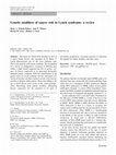 Research paper thumbnail of Genetic modifiers of cancer risk in Lynch syndrome: a review