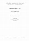 Research paper thumbnail of Populismo y rule of law