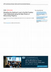 Research paper thumbnail of Modelling the Sediment Load in the Bird Feather-Type Watersheds along the Main Rivers of Banyuwangi Regency