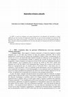 Research paper thumbnail of Matérialité et histoire culturelle: entretien réalisé pour la Revue d'histoire culturelle