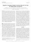 Research paper thumbnail of Repetitive Nociceptive Stimuli in Newborn Rats Do Not Alter the Hippocampal Neurogenesis