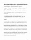 Research paper thumbnail of Spectroscopic Fingerprints of Work-Function-Controlled Phthalocyanine Charging on Metal Surfaces