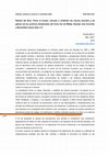 Research paper thumbnail of Reseña del libro: Poner el cuerpo: rescatar y visibilizar las marcas sexuales y de género de los archivos dictatoriales del Cono Sur de Bilbija, Ksenija, Ana Forcinito y Bernardita Llanos (eds.)