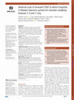 Research paper thumbnail of National scale of neonatal CPAP to district hospitals in Malawi improves survival for neonates weighing between 1.0 and 1.3 kg