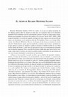 Research paper thumbnail of El tiempo de Ricardo Menéndez Salmón