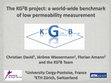 Research paper thumbnail of The KG 2 B Project: A World-Wide Benchmark of Low Permeability Measurement