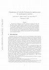 Research paper thumbnail of Classification of 2-solvable Frobenius Lie algebras given by nonderogatory matrices