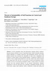 Research paper thumbnail of Threats to Sustainability of Soil Functions in Central and Southeast Europe