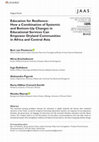 Research paper thumbnail of Education for Resilience: How a Combination of Systemic and Bottom-Up Changes in Educational Services Can Empower Dryland Communities in Africa and Central Asia