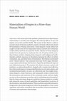 Research paper thumbnail of Field Trip: Materialities of Empire in a More-than-Human World